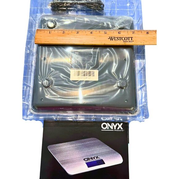 Digital Scale Shipping Postage Scale 5lbs ONYX Super Convenient Scaleโ At Home - Picture 5 of 7